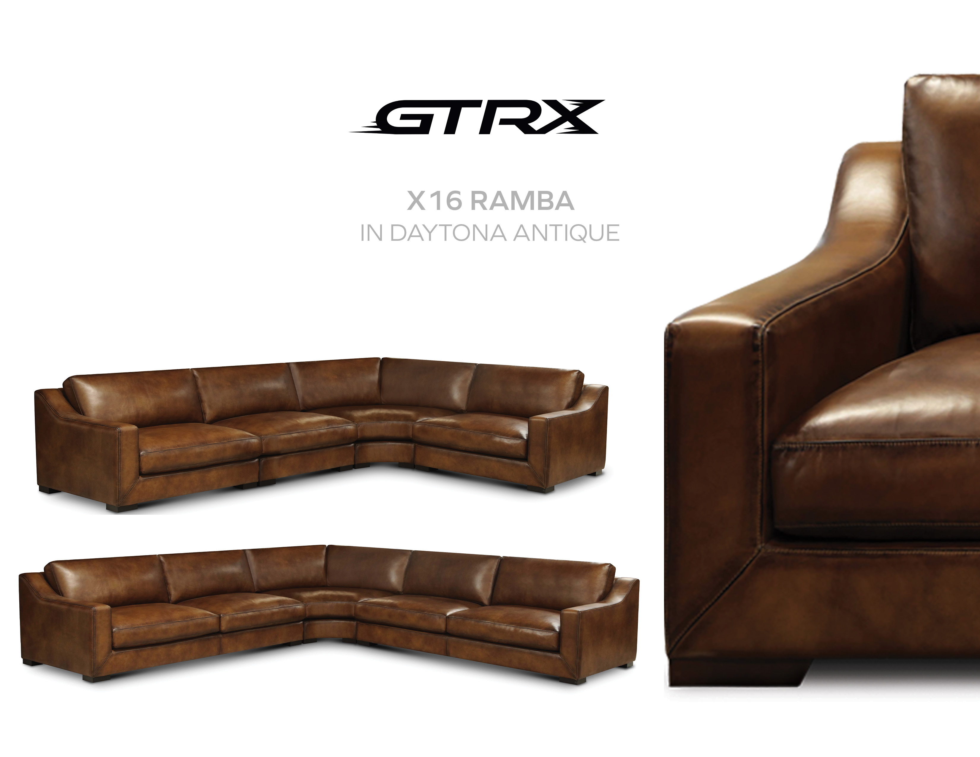 X16 RAMBA — CORNER SECTIONAL (LUXE)